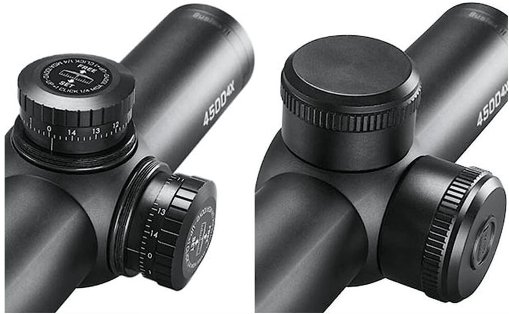 Bushnell Elite 4500 1-4x24 Rifle Scope Turrets