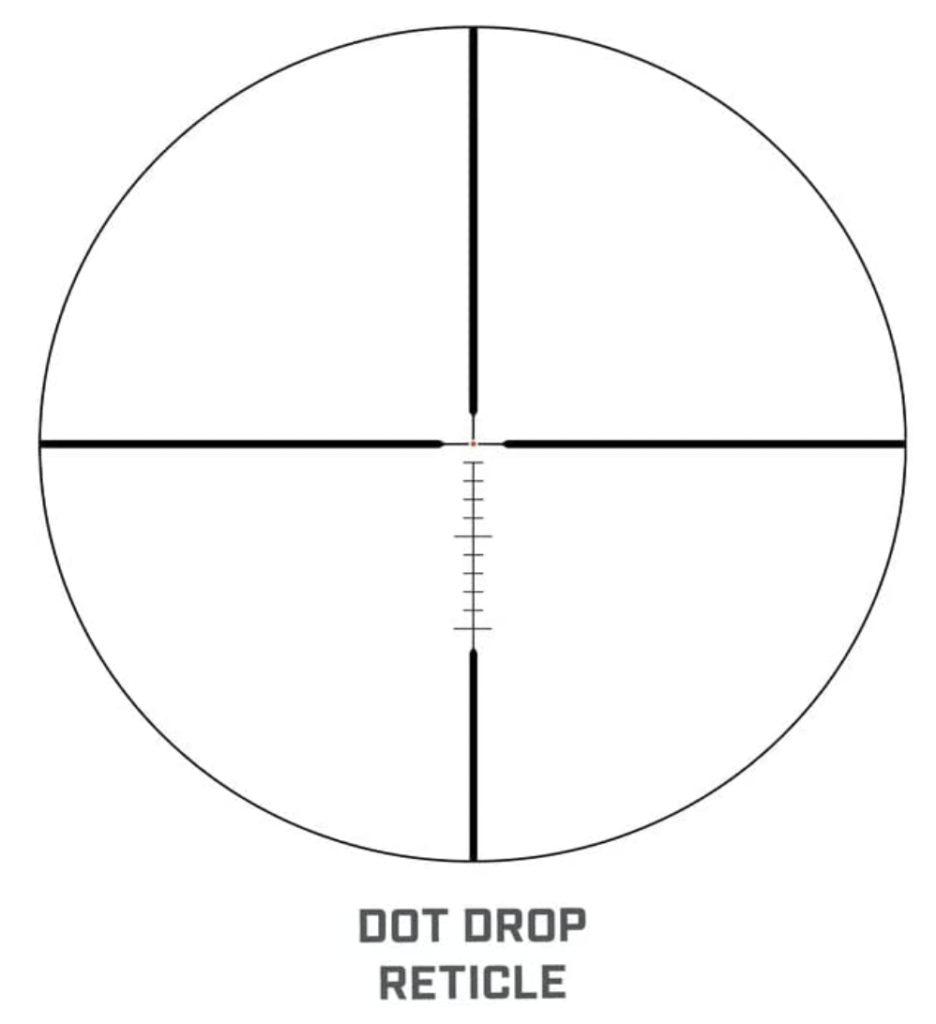 Bushnell Trophy Quick Acquisition 1-6x24 Rifle Scope Reticle