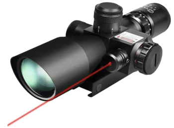 CVLIFE 2.5-10x40e Red & Green Illuminated Rifle Scope