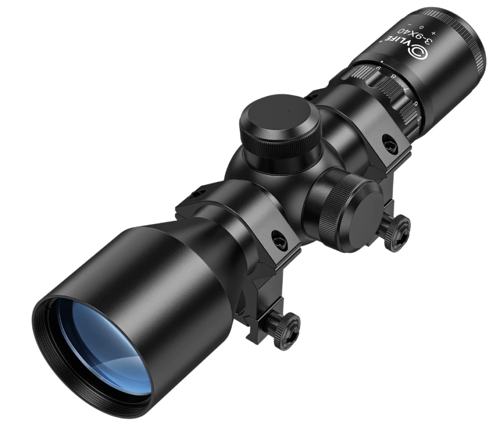 CVLIFE 3-9x40 Compact Rifle Scope