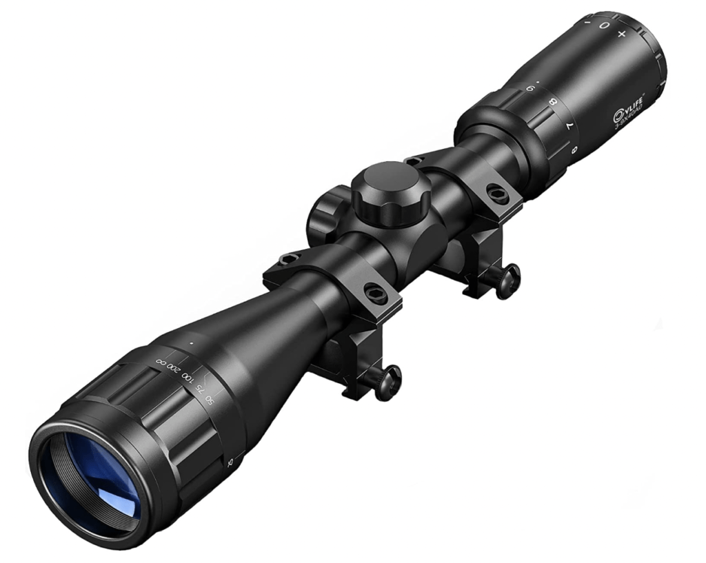 CVLIFE 3-9x40AO Optics R4 Reticle Crosshair Scope