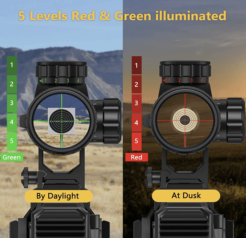 CVLIFE 4-16x44 Tactical Rifle Scope Capabilities