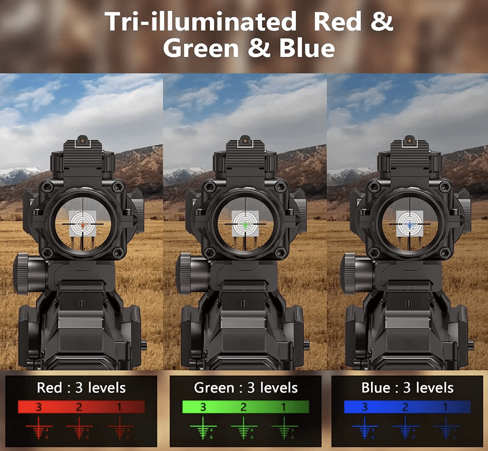 CVLIFE 4x32 Tactical Rifle Scope Capabilities