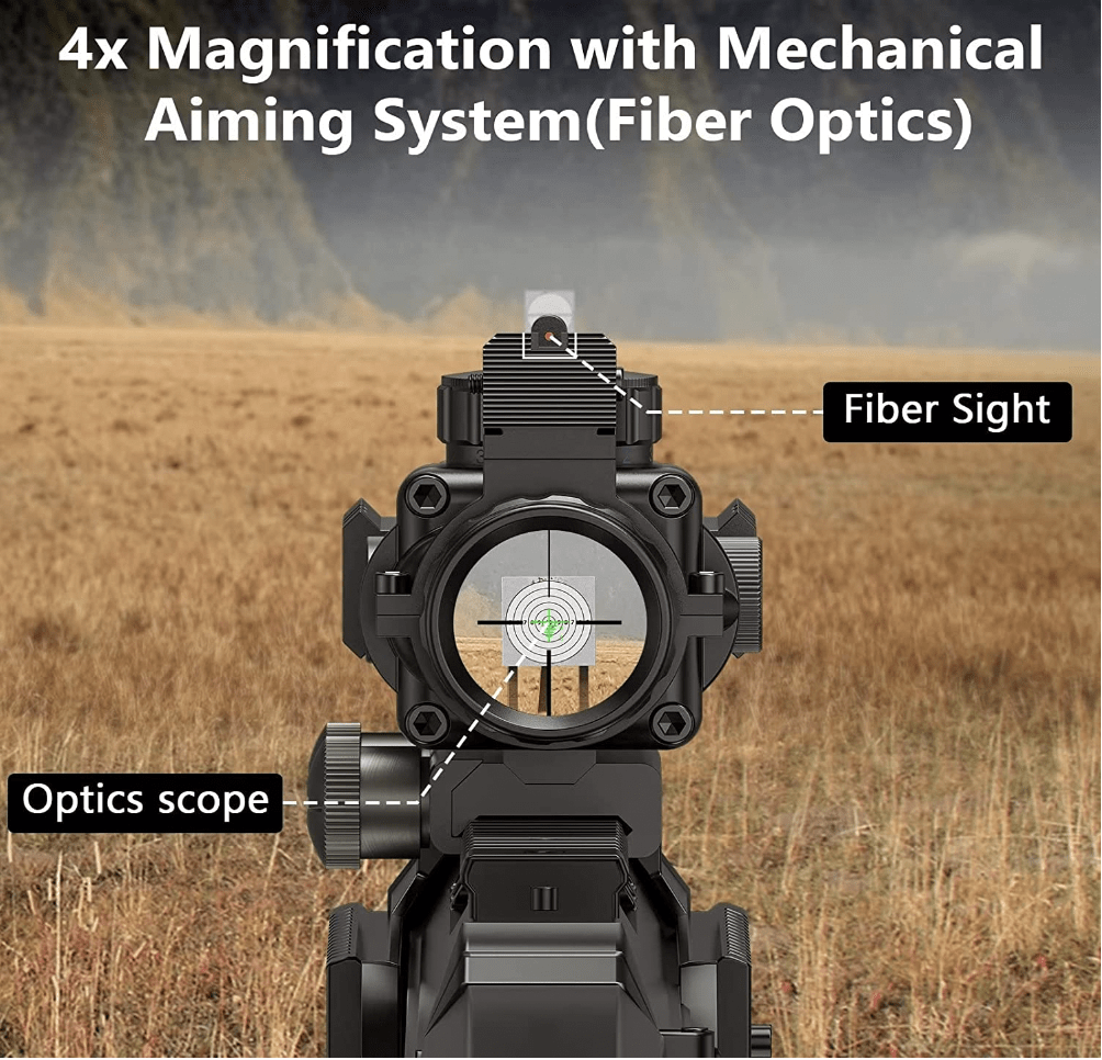 CVLIFE 4x32 Tactical Rifle Scope Magnification