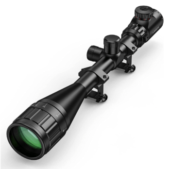 CVLIFE 6-24x50 AOE Red and Green Illuminated Gun Scope