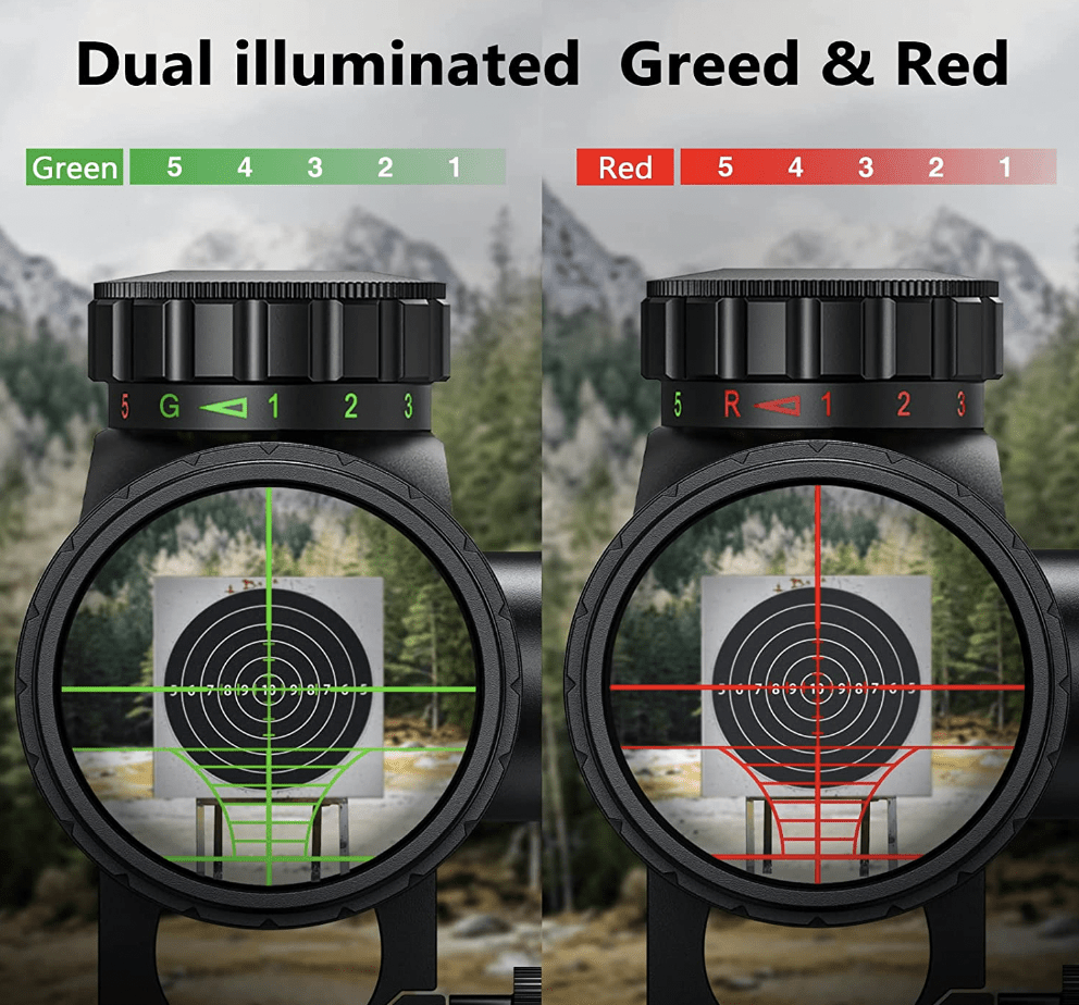 CVLIFE 6-24x50 Hunting Rifle Scope Reticle