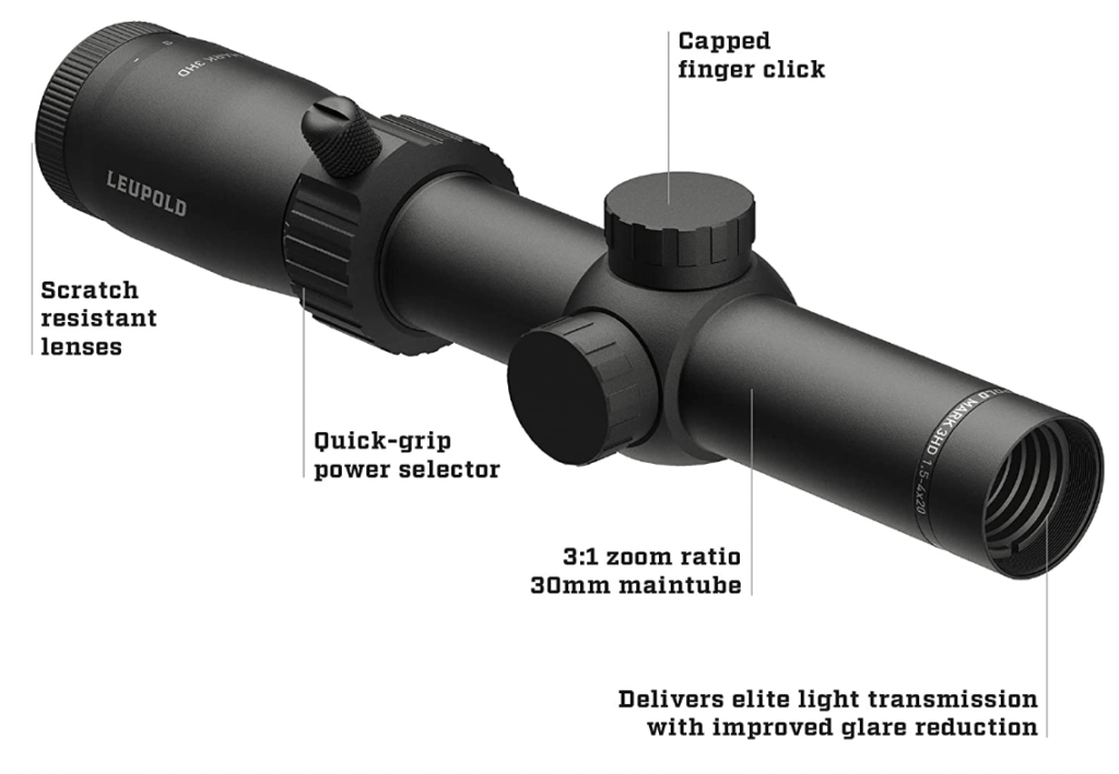 Leupold Mark 3HD 1.5-4x20 Riflescope Features