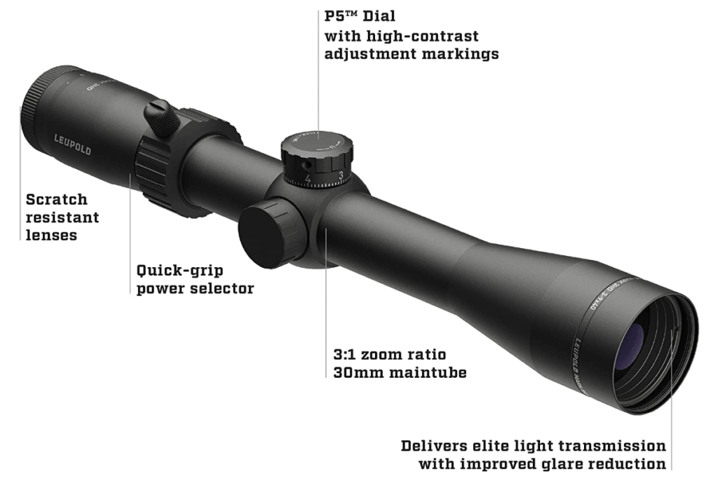 Leupold Mark 3HD 3-9x40 Riflescope Features