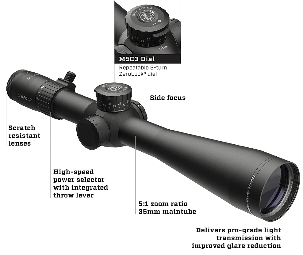 Leupold Mark 5HD 7-35x56 Riflescope Features