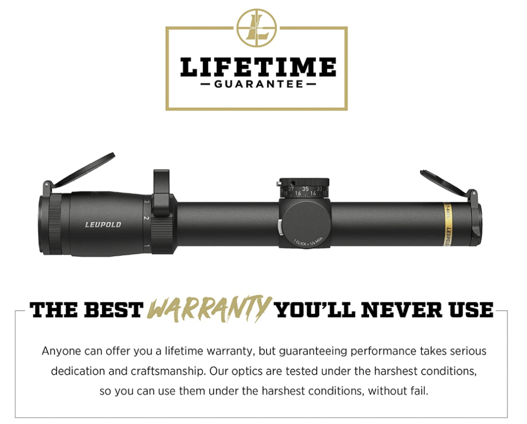 Leupold Riflescope Warranty