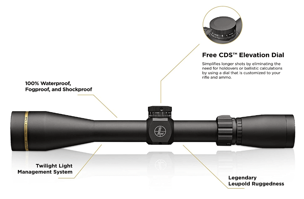 Leupold VX-Freedom 3-9x40mm Riflescope Features