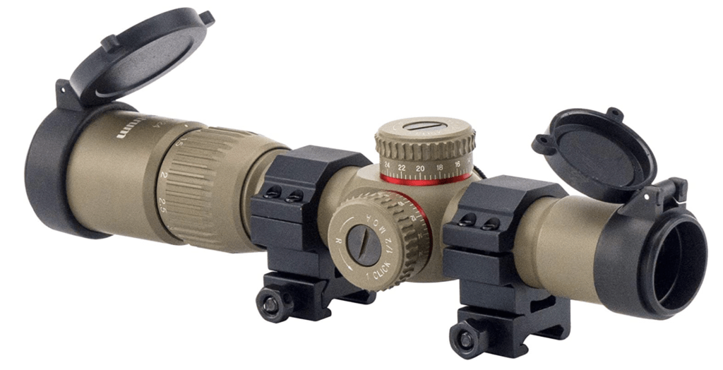 Monstrum G2 1-4x24 First Focal Plane FFP Rifle Scope