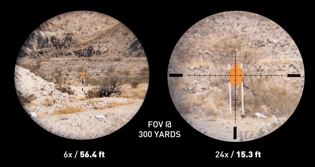 Monstrum G2 6-24x50 First Focal Plane FFP Rifle Scope Magnification