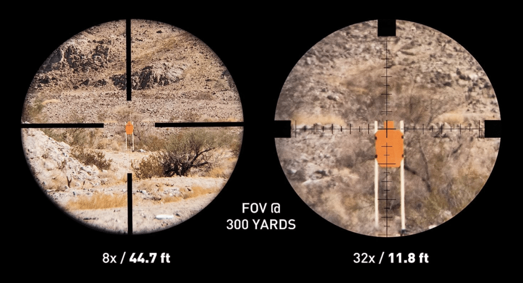 Monstrum G3 8-32x56 Rifle Scope Magnification