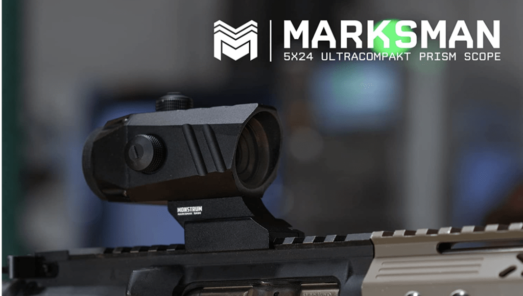 Monstrum Marksman 5X Prism Scope Magnification