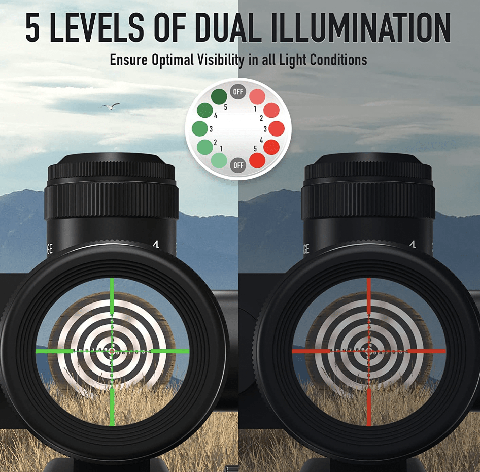 Pinty 2.5-10x40 Rifle Scope Capabilities