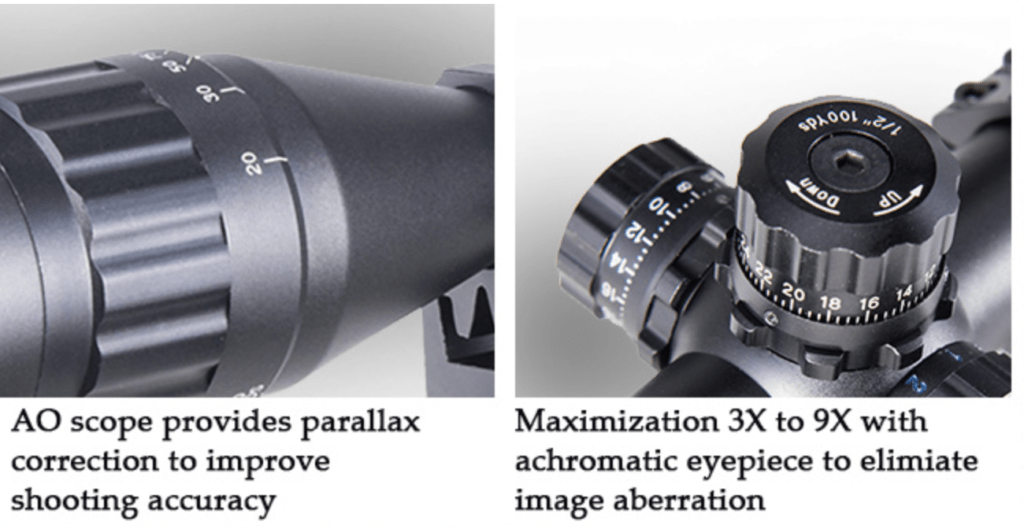 Pinty 3-9X40 Rifle Scope Capabilities