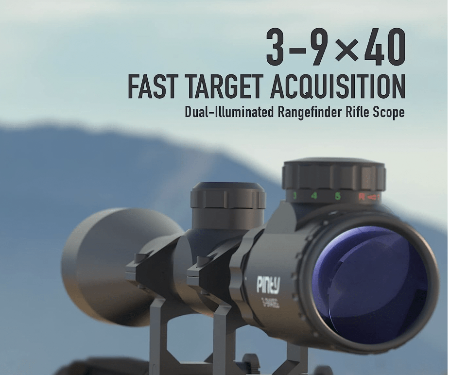 Pinty 3-9X40 Rifle Scope Magnification