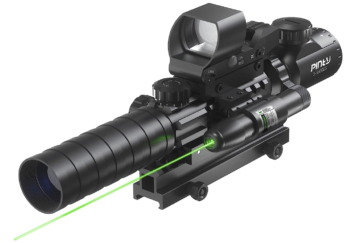 Pinty 3-9x32 4-in-1 Rifle Scope Combo Review