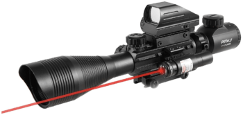 Pinty 4-12x50EG Rifle Scope Combo