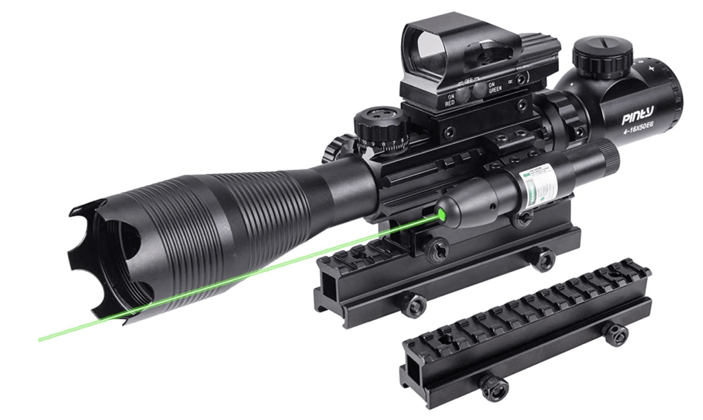 Pinty 4-16X50 Rifle Scope Combo Review