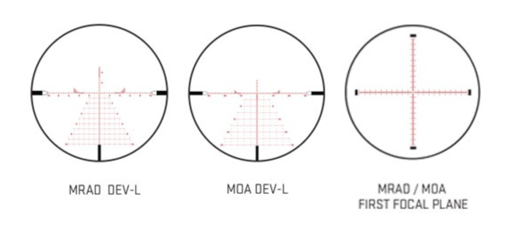 SIG Sauer TANGO6 4-24x50mm Rifle Scope Reticle