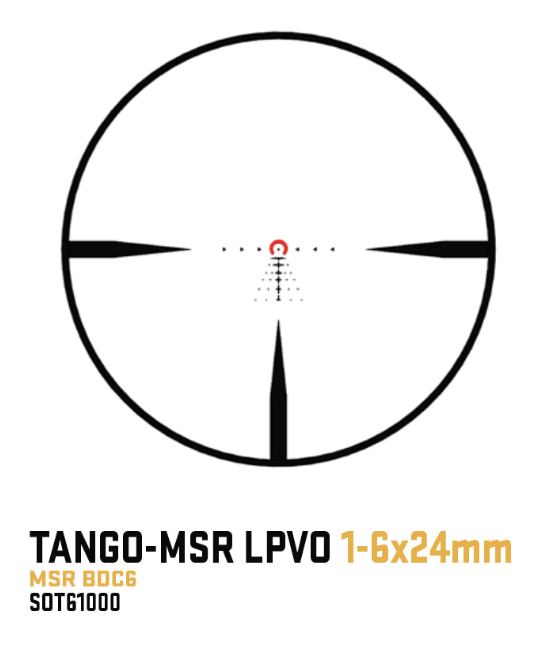 Sig Sauer Tango-MSR 1-10x28m Rifle Scope SFP Reticle