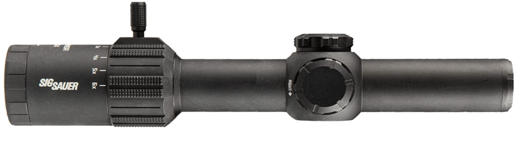 Sig Sauer Tango-MSR 1-10x28m Rifle Scope SFP Side View