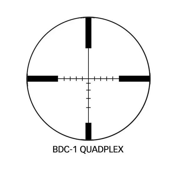 Sig Sauer Whiskey3 3-9x50mm Rifle Scope Reticle