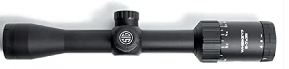 Sig Sauer Whiskey3 3-9x50mm Rifle Scope Side View