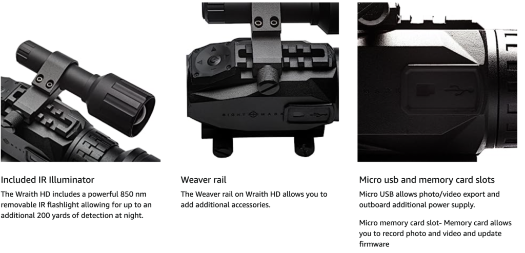 Sightmark Wraith Rifle Scope Reviews Features