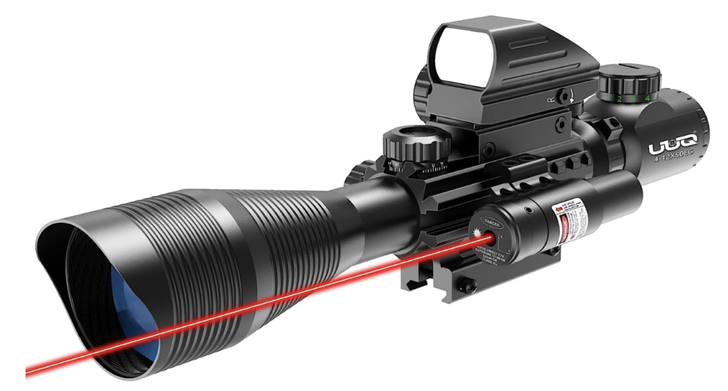 UUQ C4-12X50 Rifle Scope