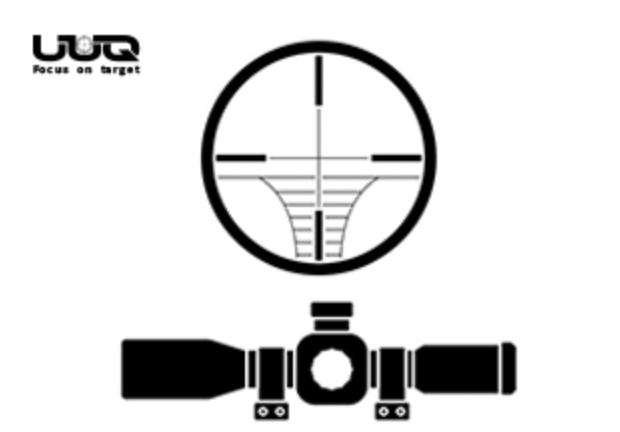 UUQ Tactical 4X32 Compact Scope Magnification