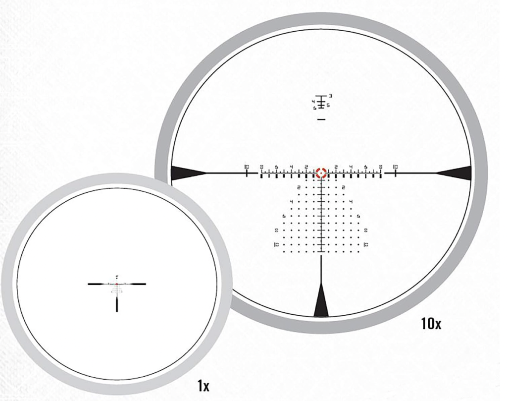 Vortex Optics Razor HD GEN III 1-10x24 Rifle Scope Reticle