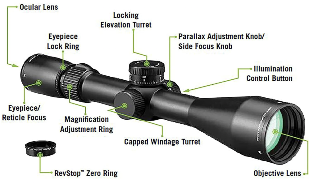 Vortex Optics Razor HD LHT 4.5-22x50 Rifle Scope Features