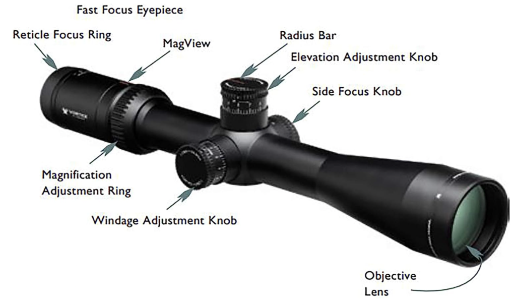 Vortex Optics Viper HST 4-16x44 Rifle Scope Features