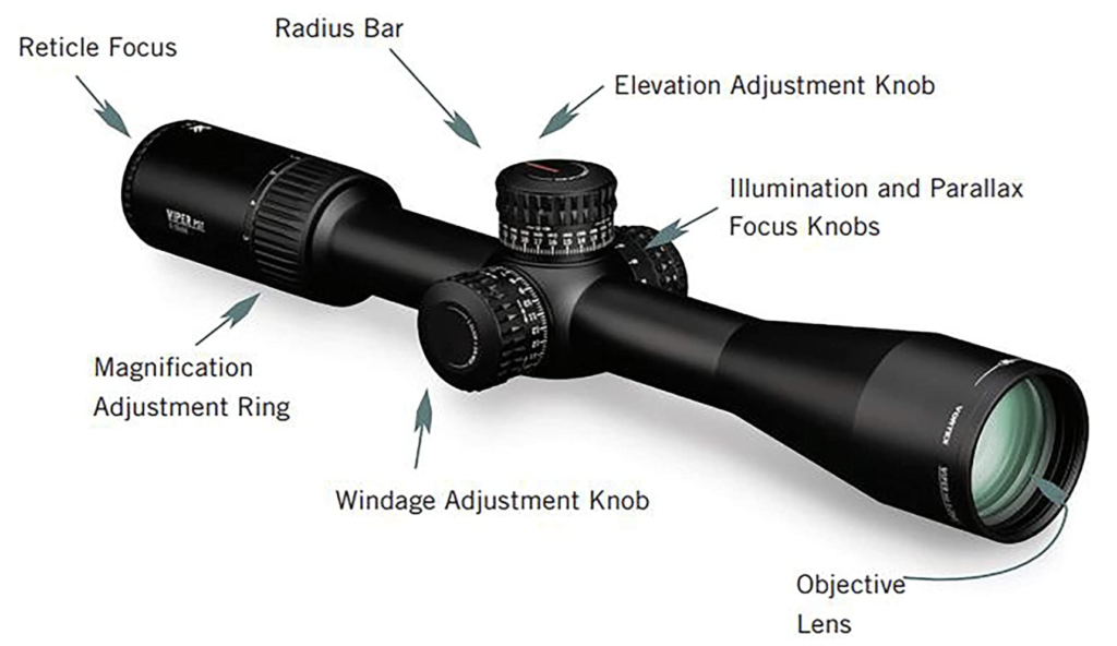 Vortex Optics Viper PST GEN II 2-10x32 FFP Rifle Scope Features