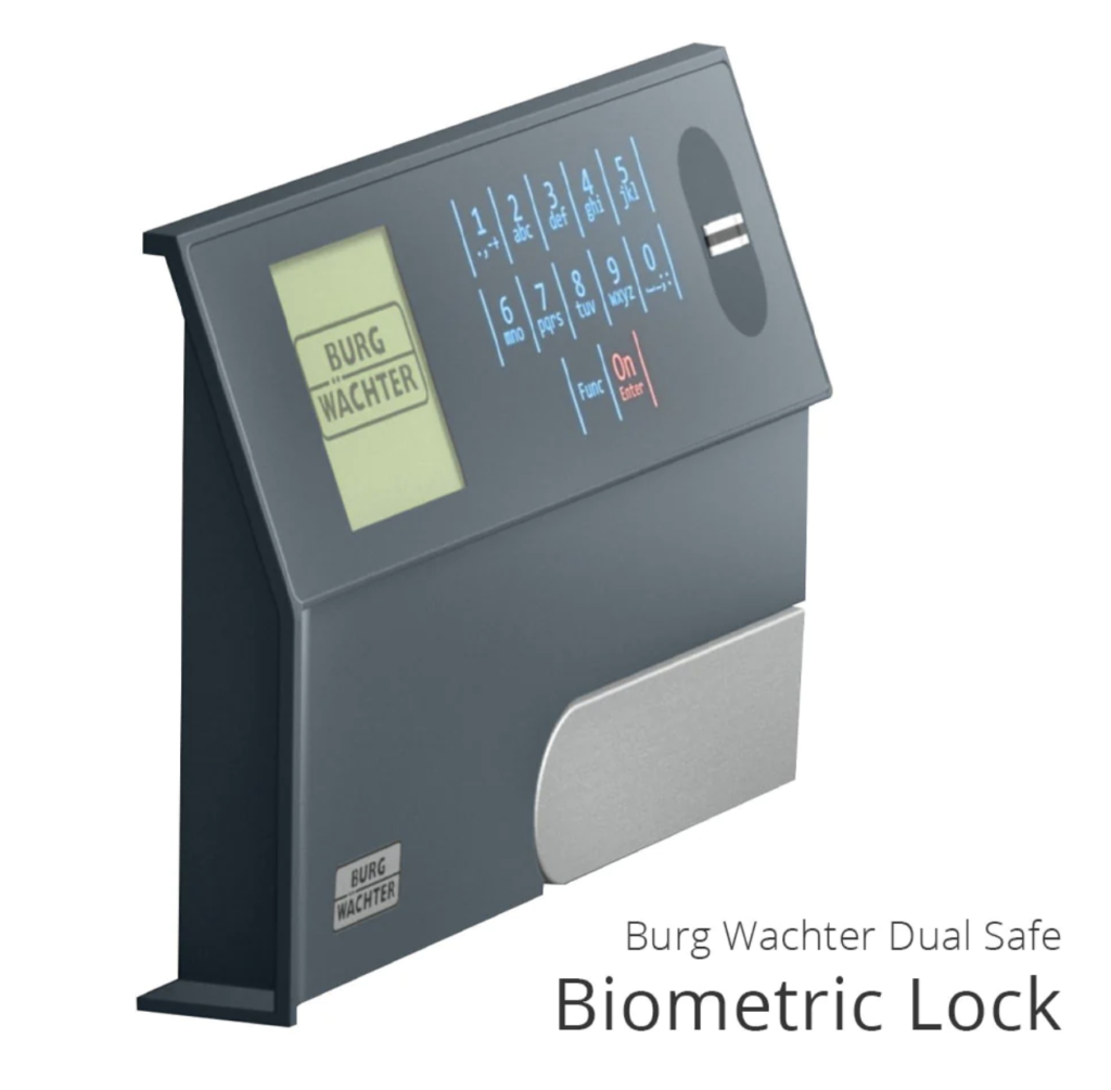 Burg Wachter DS415EFP Home Safe Biometric Lock