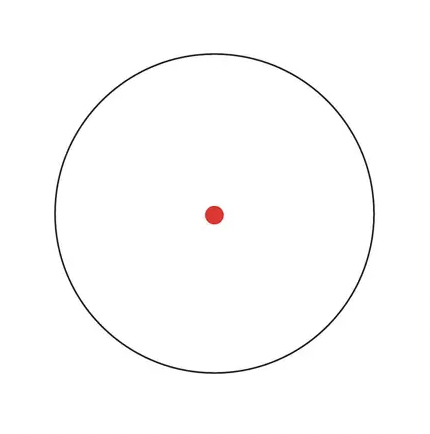 Bushnell AR Optics TRS-26 Red Dot Sight Reticle