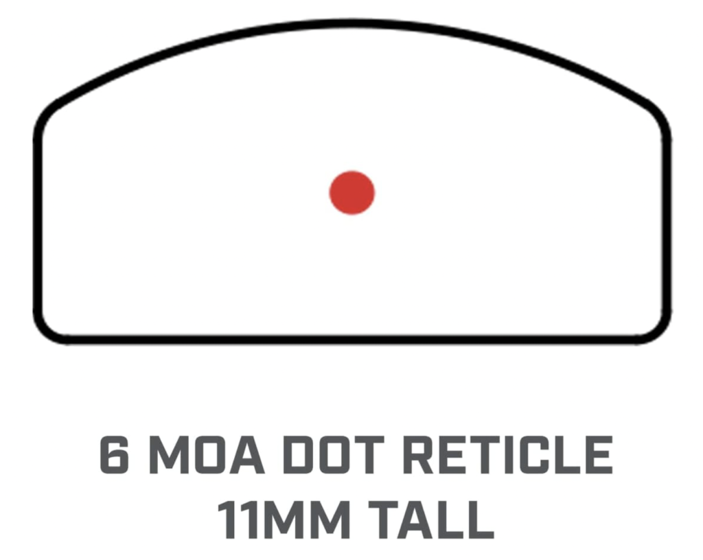 Bushnell RX Micro Reflex Sights Reticle