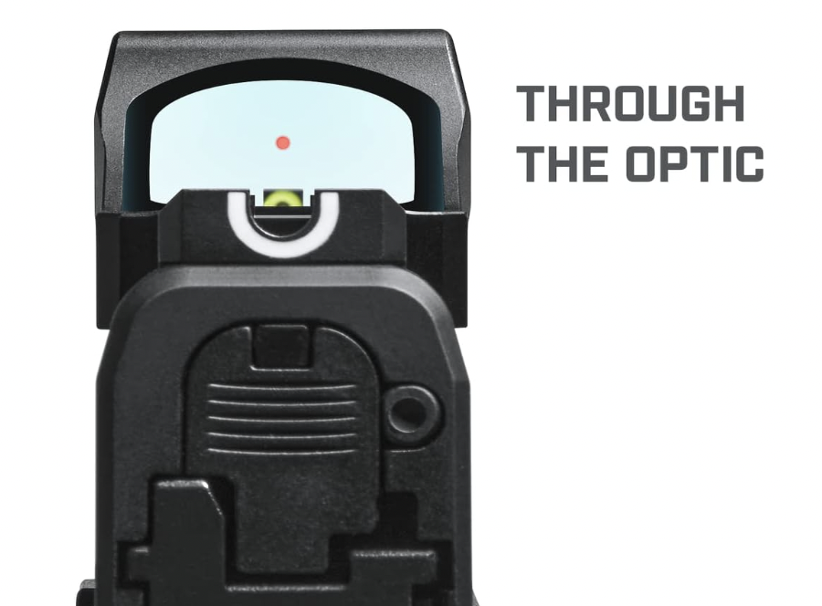 Bushnell RX Micro Reflex Sights Through View