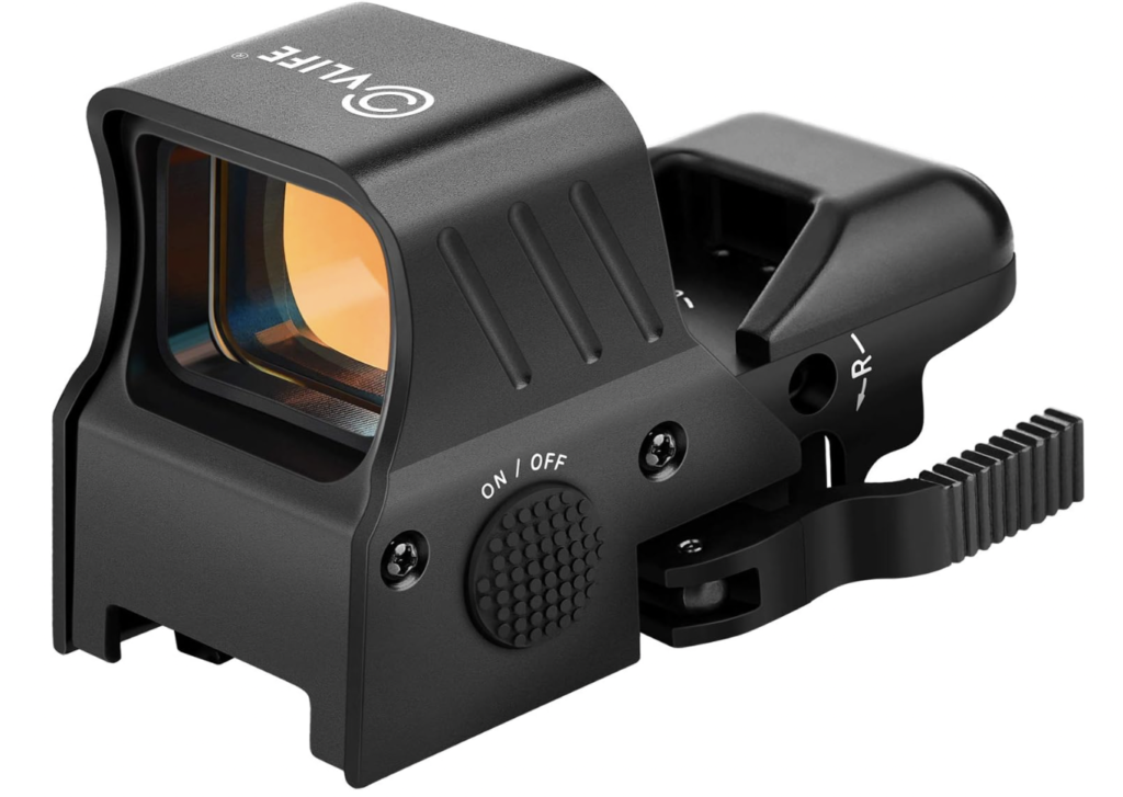 CVLIFE 1x22x33 Red Dot Sight 4 Reticles Reflex Sight