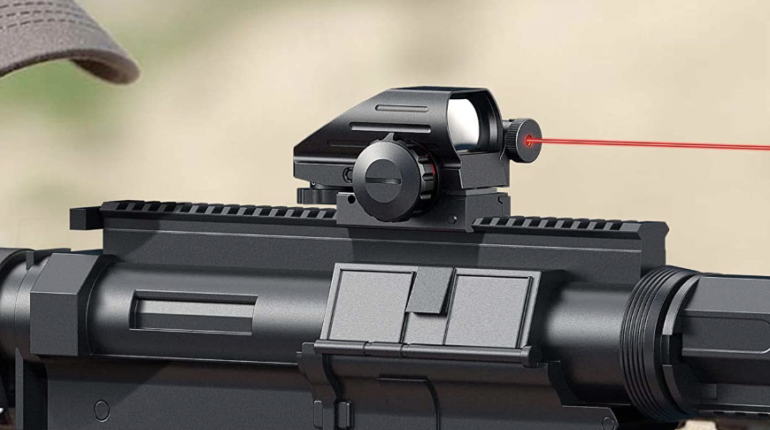 CVLIFE 1x22x33 Reflex Sight with 2mW Red Sight Laser Featured Image