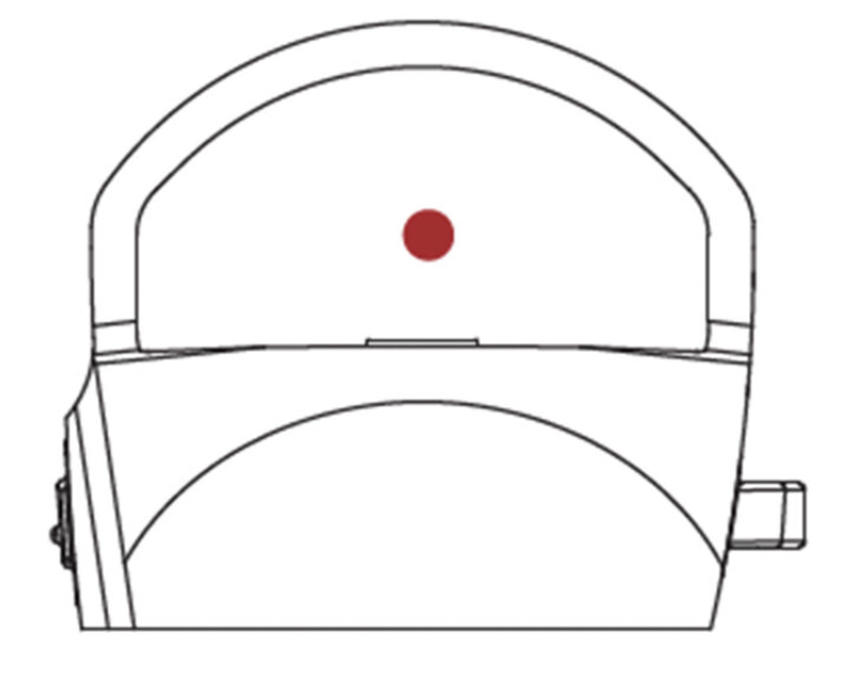 Crimson Trace CTS-1300 Reflex Sight Reticle