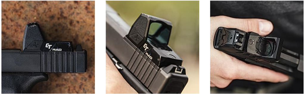 Crimson Trace RAD Open Reflex Pistol Sight Capabilities