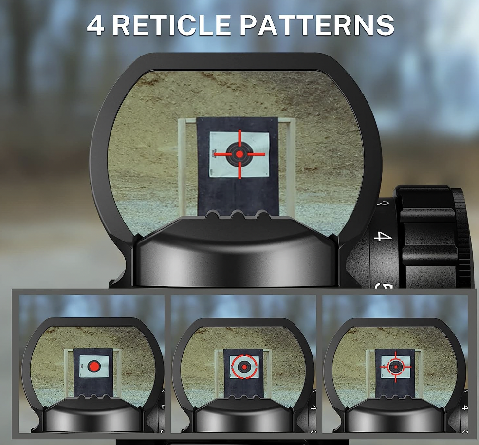 EZshoot Holographic Reflex Sight Reticle