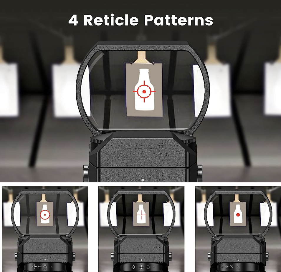 EZshoot Red Green Dot Gun Sight Scope Reflex Sight Reticle