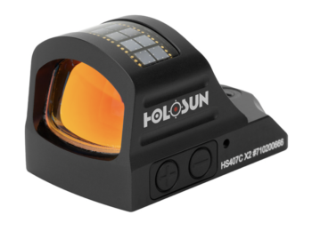 HOLOSUN HS407C-X2 Classic Open Reflex Red Dot Sight