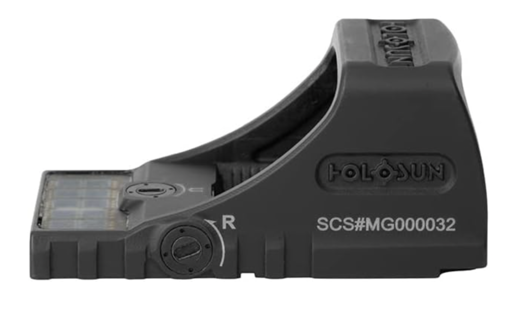 Holosun SCS MOS Green Dot Sight Side View