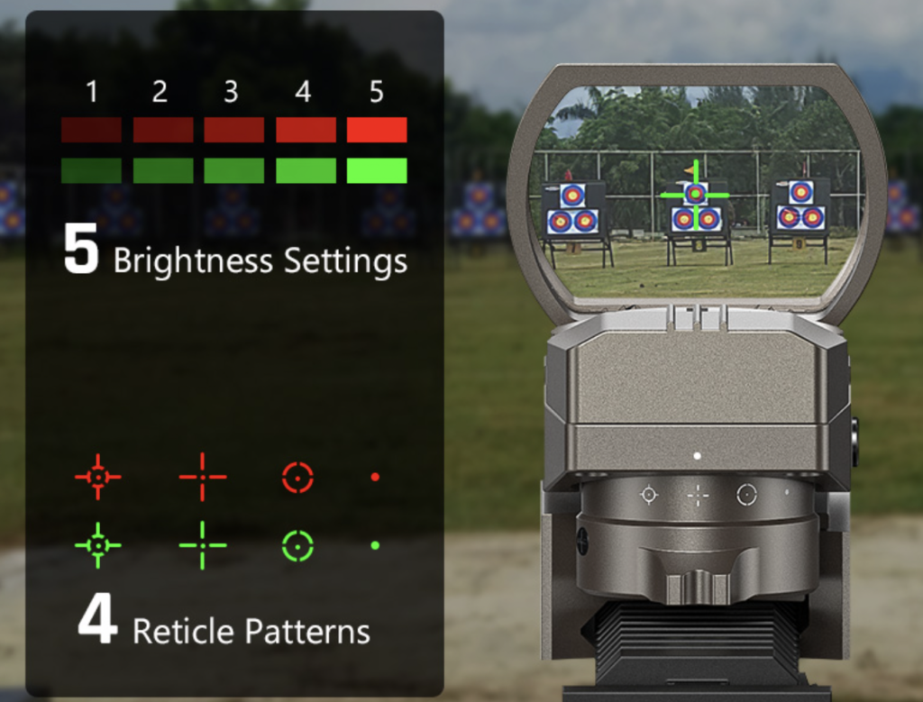 MidTen Red Dot Sight Reticle